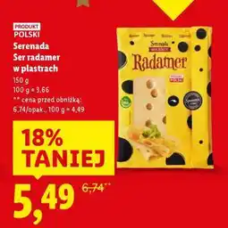 Lidl SERENADA Ser radamer w plastrach oferta