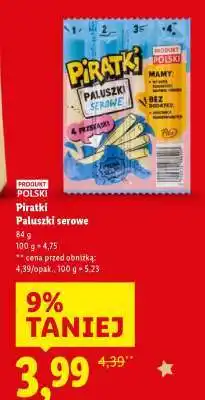 Lidl Piratki Paluszki serowe oferta