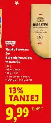 Lidl Skarby Serowara Ser długodojrzewający w kawałku oferta