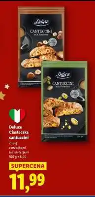 Lidl DELUXE Ciasteczka cantuccini oferta