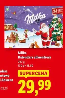 Lidl MILKA Kalendarz adwentowy oferta