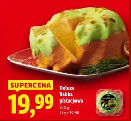 Lidl DELUXE Babka pistacjowa oferta