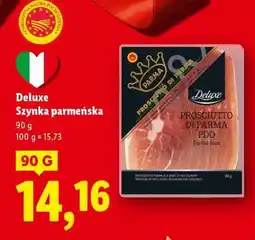 Lidl DELUXE Szynka parmeńska oferta