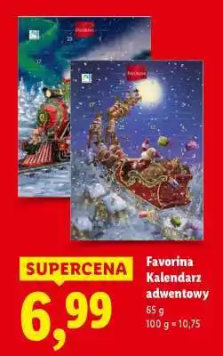 Lidl FAVORINA Kalendarz adwentowy oferta