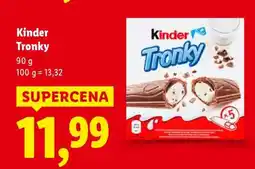 Lidl Kinder Tronky oferta