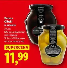Lidl DELUXE Oliwki w zalewie oferta