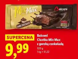 Lidl Balconi Ciastka Mix Max z gorzką czekoladą oferta