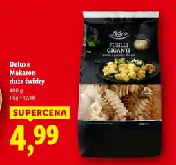 Lidl DELUXE Makaron duże świdry oferta