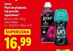 Lidl LENOR Płyn do płukania lub Perełki zapachowe oferta