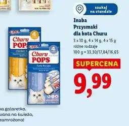 Lidl Inaba Przysmaki dla kota Churu oferta