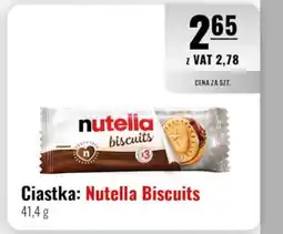 Eurocash Ciastka: Nutella Biscuits oferta