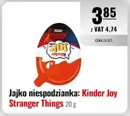Eurocash Jajko niespodzianka: Kinder Joy Stranger Things oferta