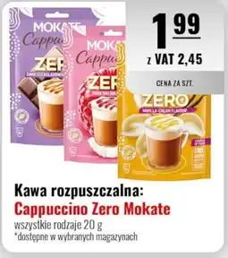 Eurocash Kawa rozpuszczalna: Cappuccino Zero Mokate oferta