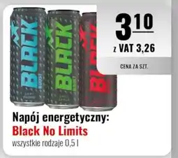 Eurocash Napój energetyczny: Black No Limits oferta