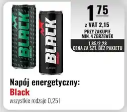 Eurocash Napój energetyczny: Black oferta