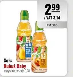 Eurocash Sok: Kubuś Baby oferta