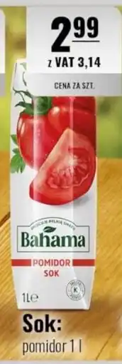 Eurocash Bahama Sok: pomidor oferta