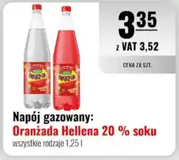 Eurocash Napój gazowany: Oranżada Hellena 20 % soku oferta