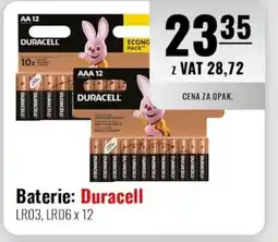 Eurocash Baterie: Duracell oferta