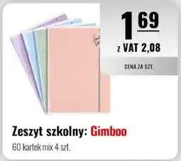 Eurocash Zeszyt szkolny: Gimboo 60 kartek oferta