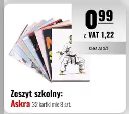 Eurocash Zeszyt szkolny: Askra 32 kartki oferta