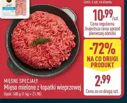 ALDI Mięso mielone z łopatki wieprzowej oferta