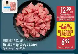 ALDI Gulasz wieprzowy z szynki oferta