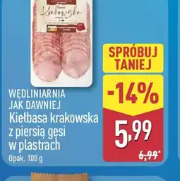 ALDI Kiełbasa krakowska oferta