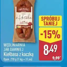ALDI Kiełbasa z kaczką oferta