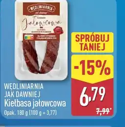 ALDI Kiełbasa jałowcowa oferta