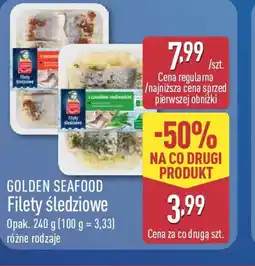 ALDI GOLDEN SEAFOOD Filety śledziowe oferta