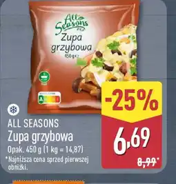 ALDI Zupa grzybowa oferta
