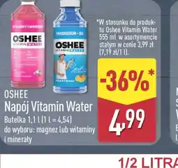 ALDI OSHEE Napój Vitamin Water oferta