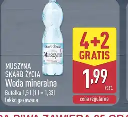 ALDI MUSZYNA SKARB ZYCIA Woda mineralna oferta