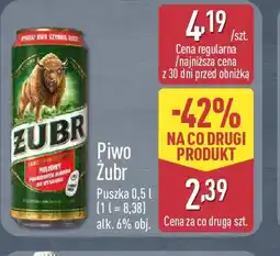 ALDI Piwo Zubr oferta