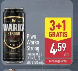 ALDI Piwo Warka Strong oferta