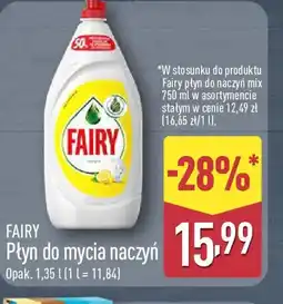 ALDI Fairy Płyn do mycia naczyń oferta