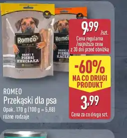 ALDI ROMEO Przekąski dla psa oferta