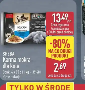 ALDI SHEBA Karma mokra dla kota oferta