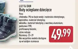 ALDI Buty ocieplane dziecięce oferta