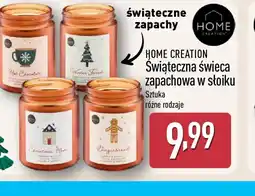 ALDI Swiąteczna świeca zapachowa w słoiku oferta