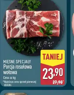 ALDI Mięsne Specjały Porcja rosołowa wołowa oferta