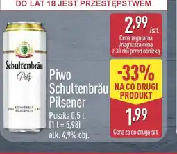 ALDI Piwo Schultenbräu oferta