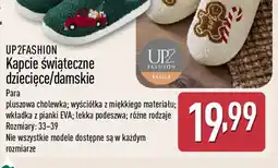 ALDI Kapcie świąteczne oferta