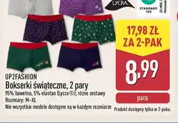 ALDI Bokserki świąteczne oferta
