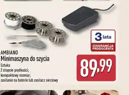 ALDI AMBIANO Minimaszyna do szycia oferta