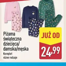 ALDI Piżama świąteczna oferta