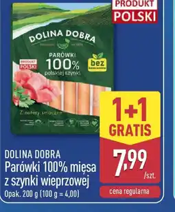 ALDI DOLINA DOBRA Parówki 100% mięsa z szynki wieprzowej oferta