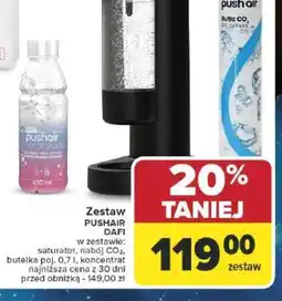 Carrefour Zestaw PUSHAIR DAFI oferta