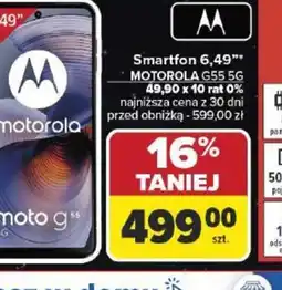 Carrefour MOTOROLA G55 5G oferta